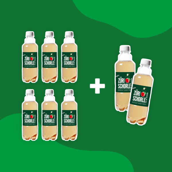 SUMMER DEAL: 6+2 Bio Züri Schorle, 50cl von Fresh Drink liefern lassen
