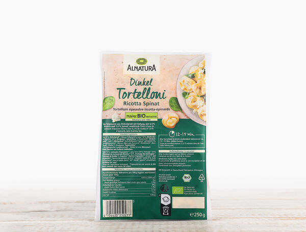 Bio Tortelloni Ricotta Spinat von Alnatura liefern lassen