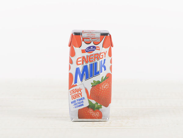 Have the Energy Milk Strawberry, 330ml from Emmi delivered
