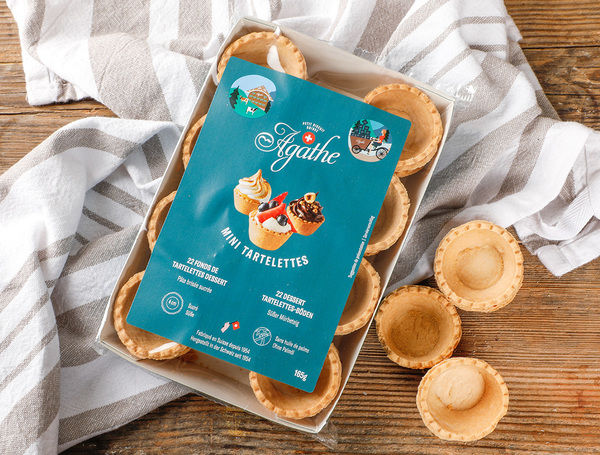Dessert Törtchen klein, 165g von Biscuits Agathe liefern lassen
