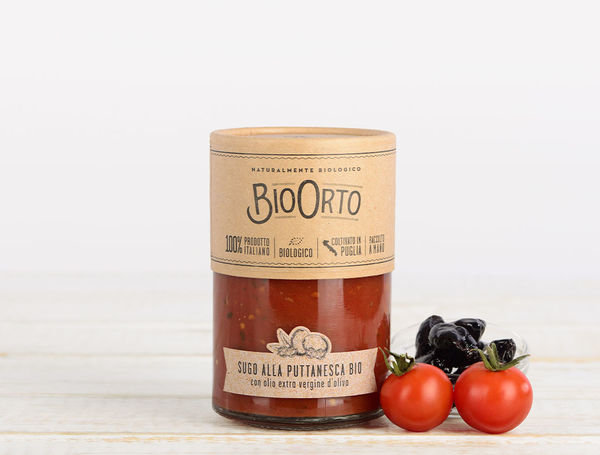 Bio Sugo alla Puttanesca, 350g von Bio Orto liefern lassen Bio Sugo alla Puttanesca, 350g von Bio Orto liefern lassen