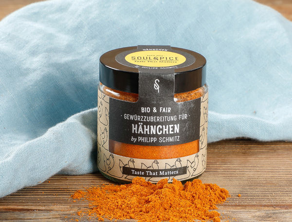 Bio Hähnchen Gewürz, 65g von SoulSpice schnell liefern lassen