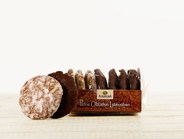 Bio Feine Oblaten Lebkuchen, 200g von Alnatura liefern lassen
