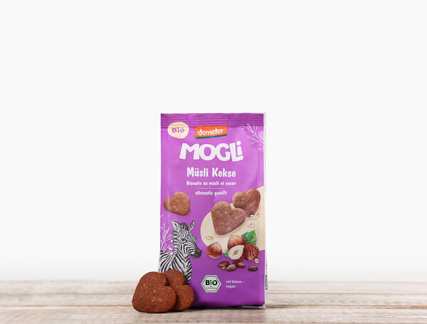Bio Müsli Kekse mit Kakao, 125g von MOGLI liefern lassen