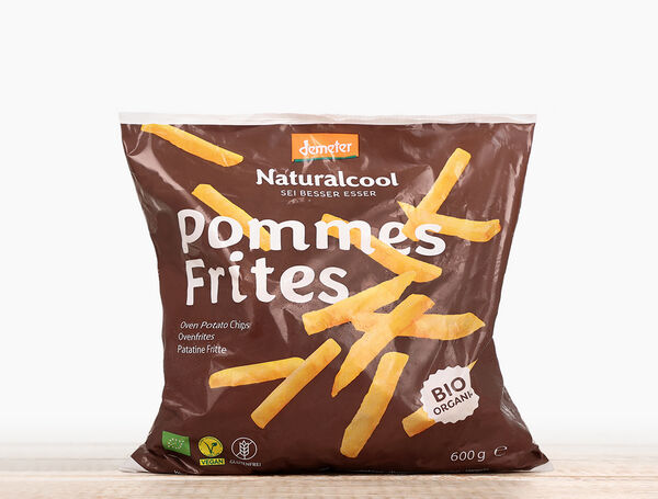 Organic frozen French fries delivered from Felderzeugnisse