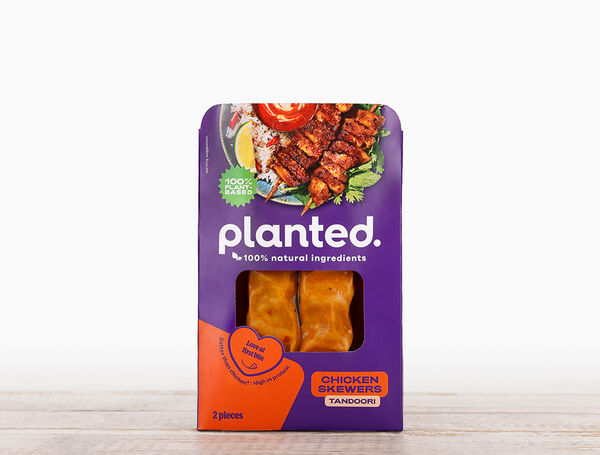 Chicken Spiesse Tandoori 2x100g von Planted liefern lassen