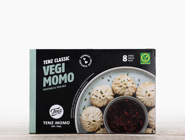 茶 MOMOS Have Momo Vegetarian, 8 pieces, 280g from Tenz delivered