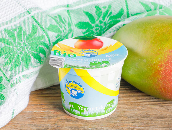 Schafmilch Joghurt Mango, 125g von Emscha liefern lassen Schafmilch Joghurt Mango, 125g von Emscha liefern lassen