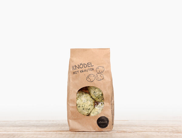 Kräuter Knödel, 4x70g von Dinnair liefern lassen