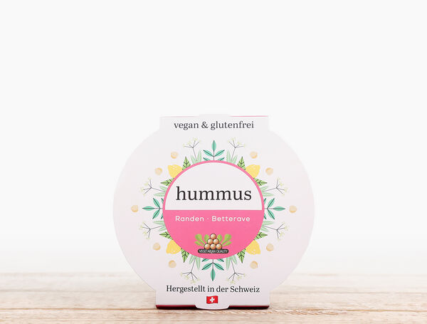 Have the Beetroot Hummus from Vegetarian Quality delivered