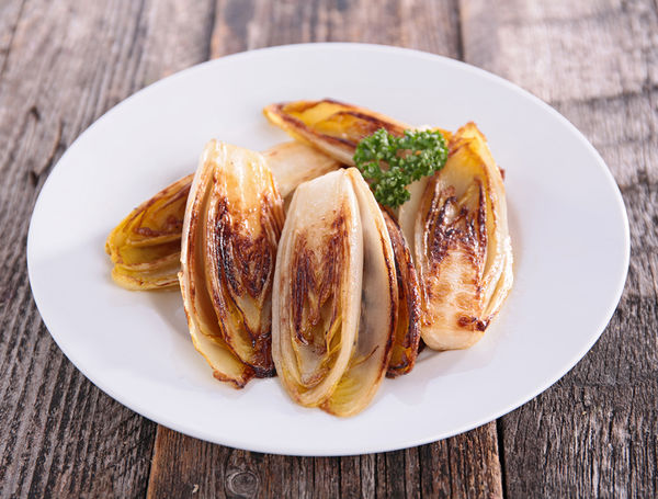 Caramelisierter Orangen Chicorée Caramelisierter Orangen Chicorée