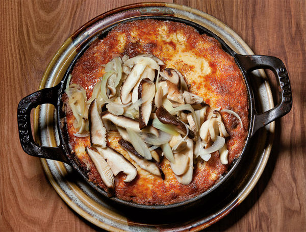 Shiitake-Käseschnitte Shiitake-Käseschnitte