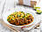 Tandoori Garnelen an Yellow Curry Sauce mit Gemüsereis, ca. 500g Tandoori Garnelen an Yellow Curry Sauce mit Gemüsereis, ca. 500g