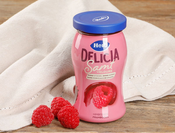 Delicia Samt Himbeerkonfitüre 270g von Hero liefern lassen