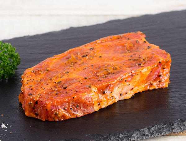 Schweinshals Steak, mariniert von BIOLogisch liefern lassen